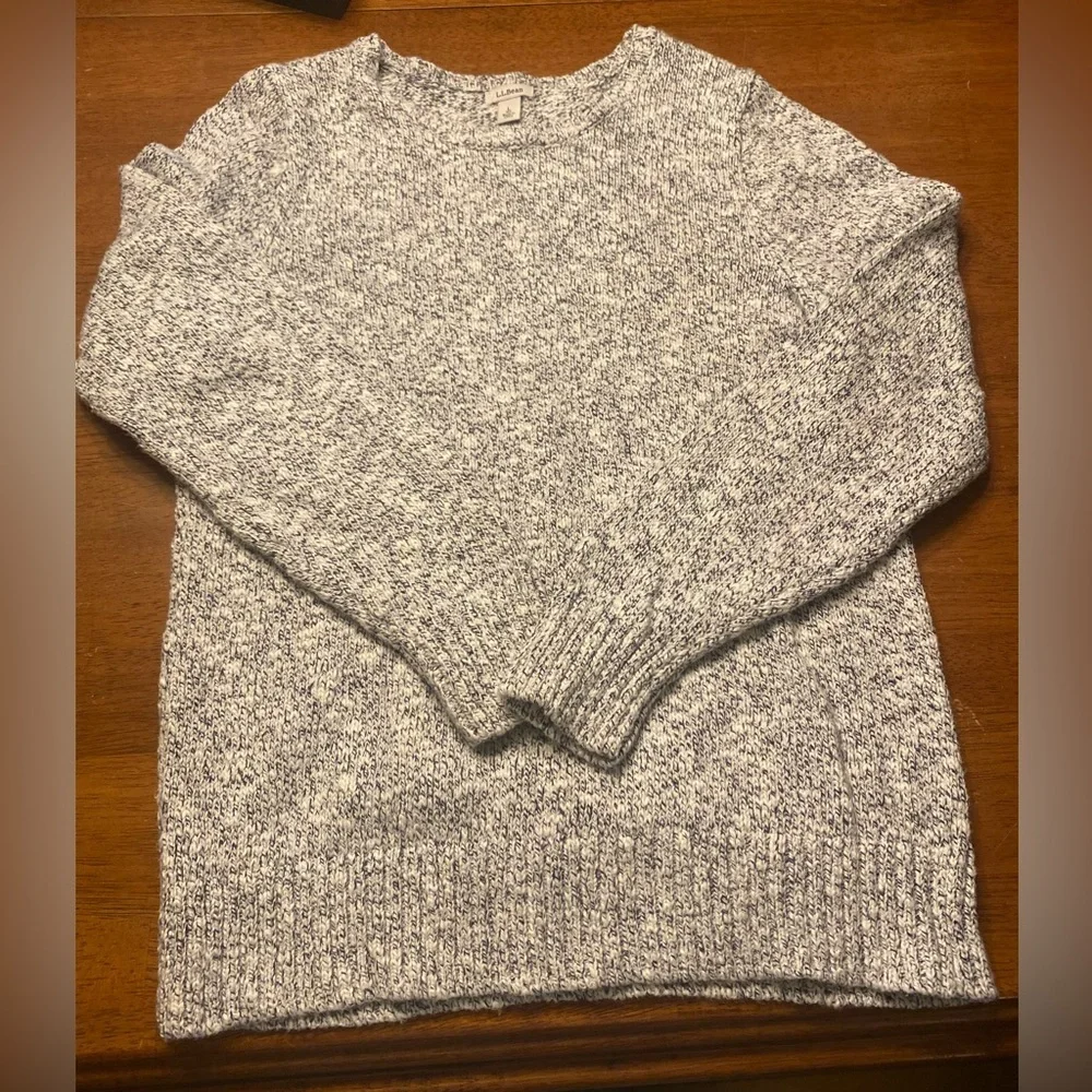 L.L. Bean Women’s Cotton Ragg Crewneck Sweater L